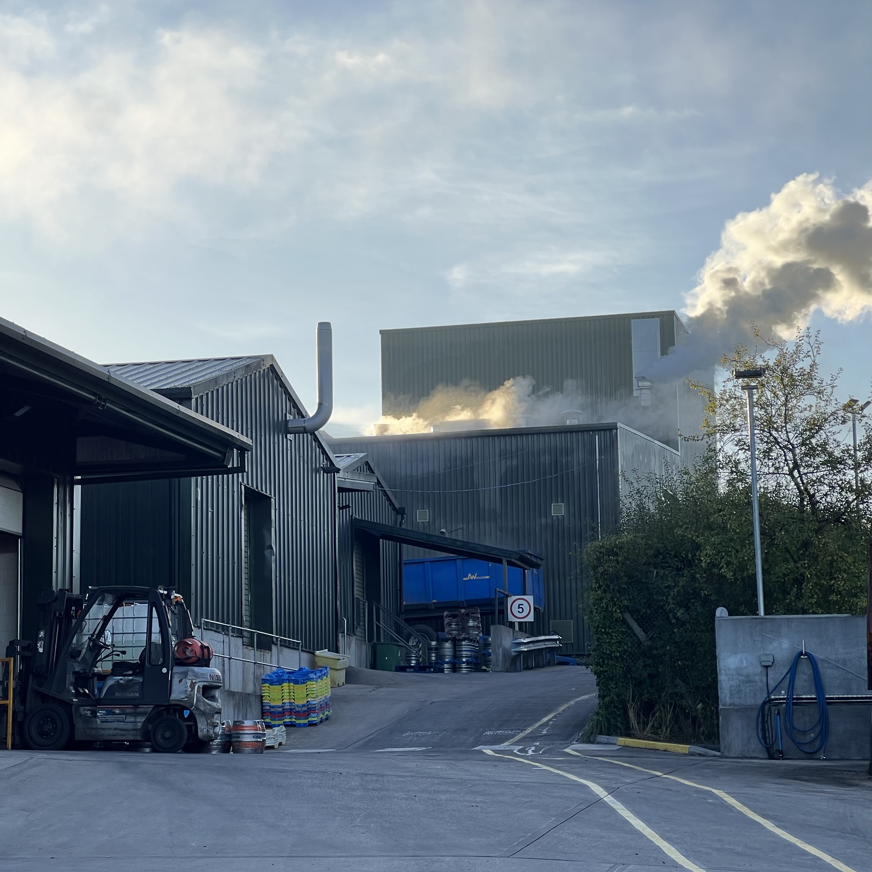 A brand new brewhouse