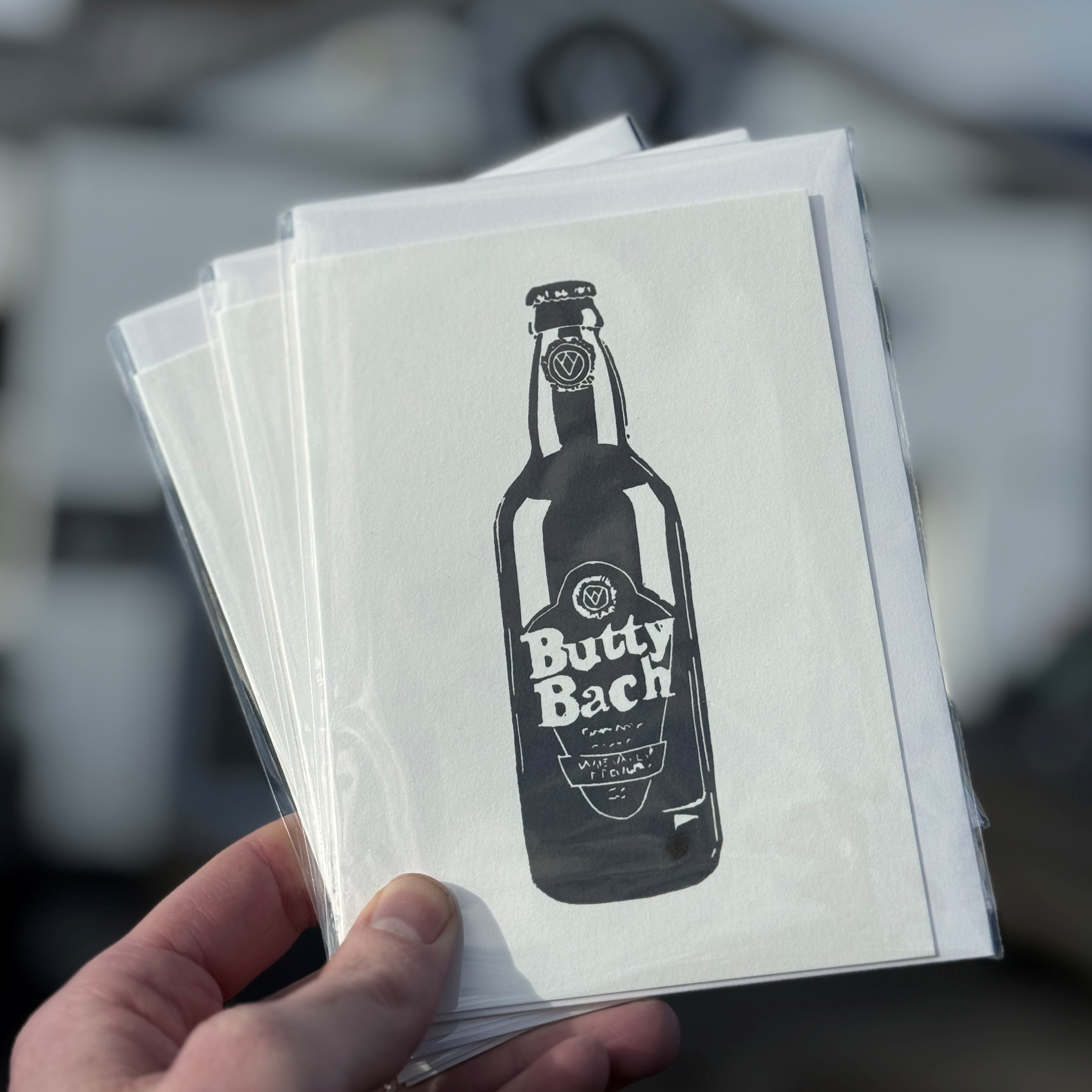 Image of Butty Bach Greetings Card
