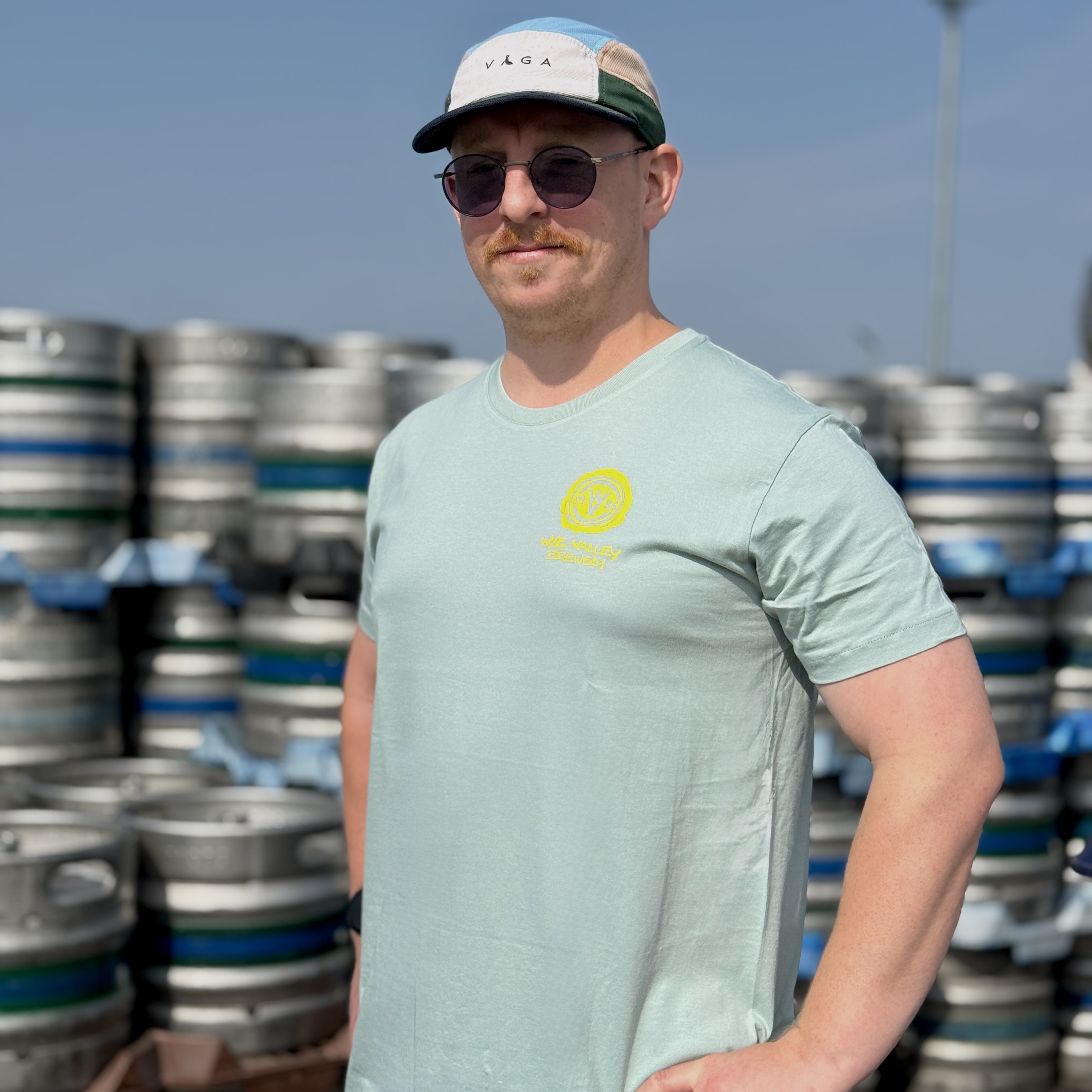 Image of River Wye Illustration Tee (Sage)